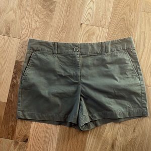 Olive green shorts